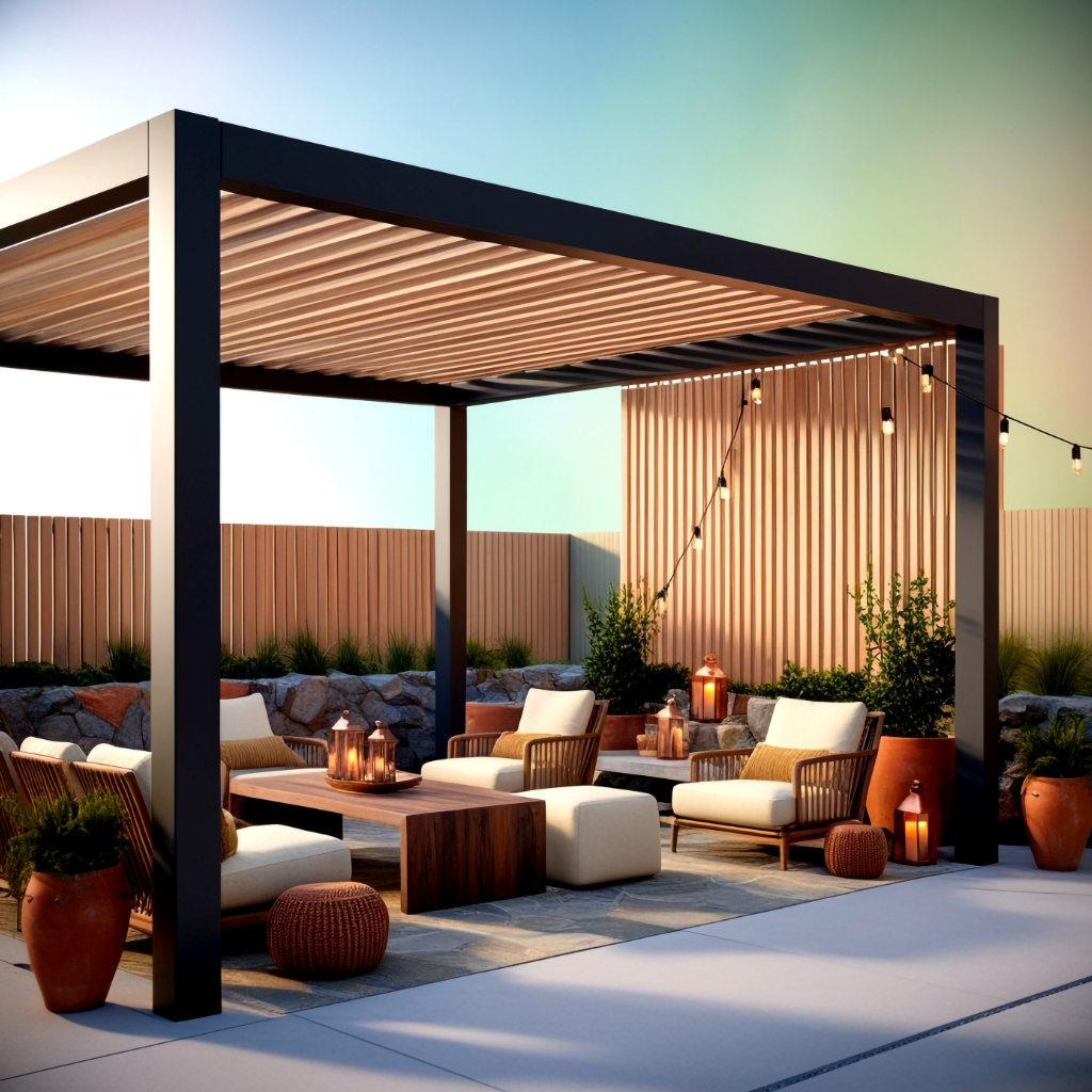 Motorised Pergolas, Teak Decking & Outdoor Blinds Perth